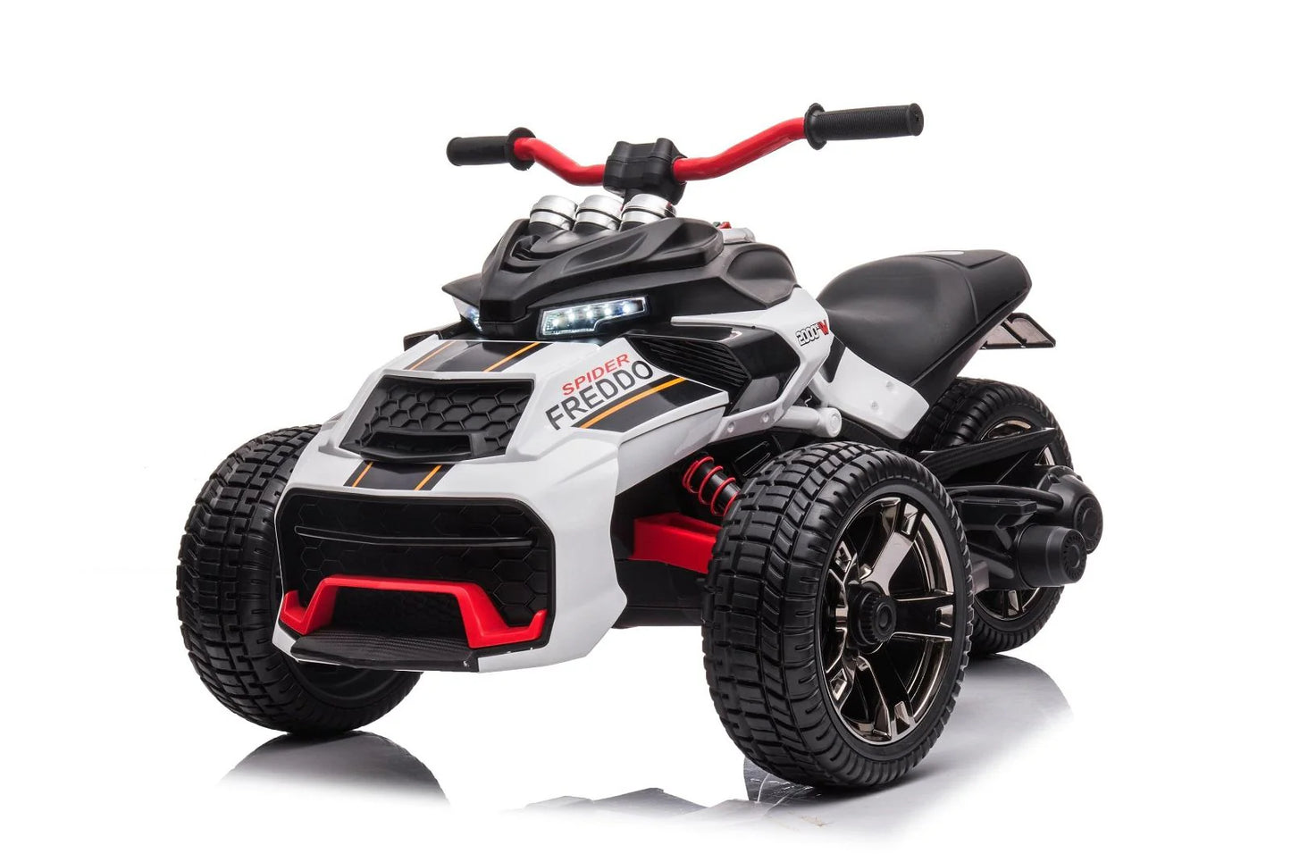 24V Spider 2 Seater Ride-On 3 Wheel Motorcycle