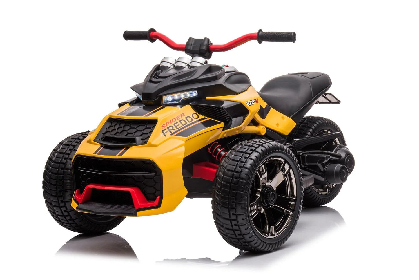 24V Spider 2 Seater Ride-On 3 Wheel Motorcycle