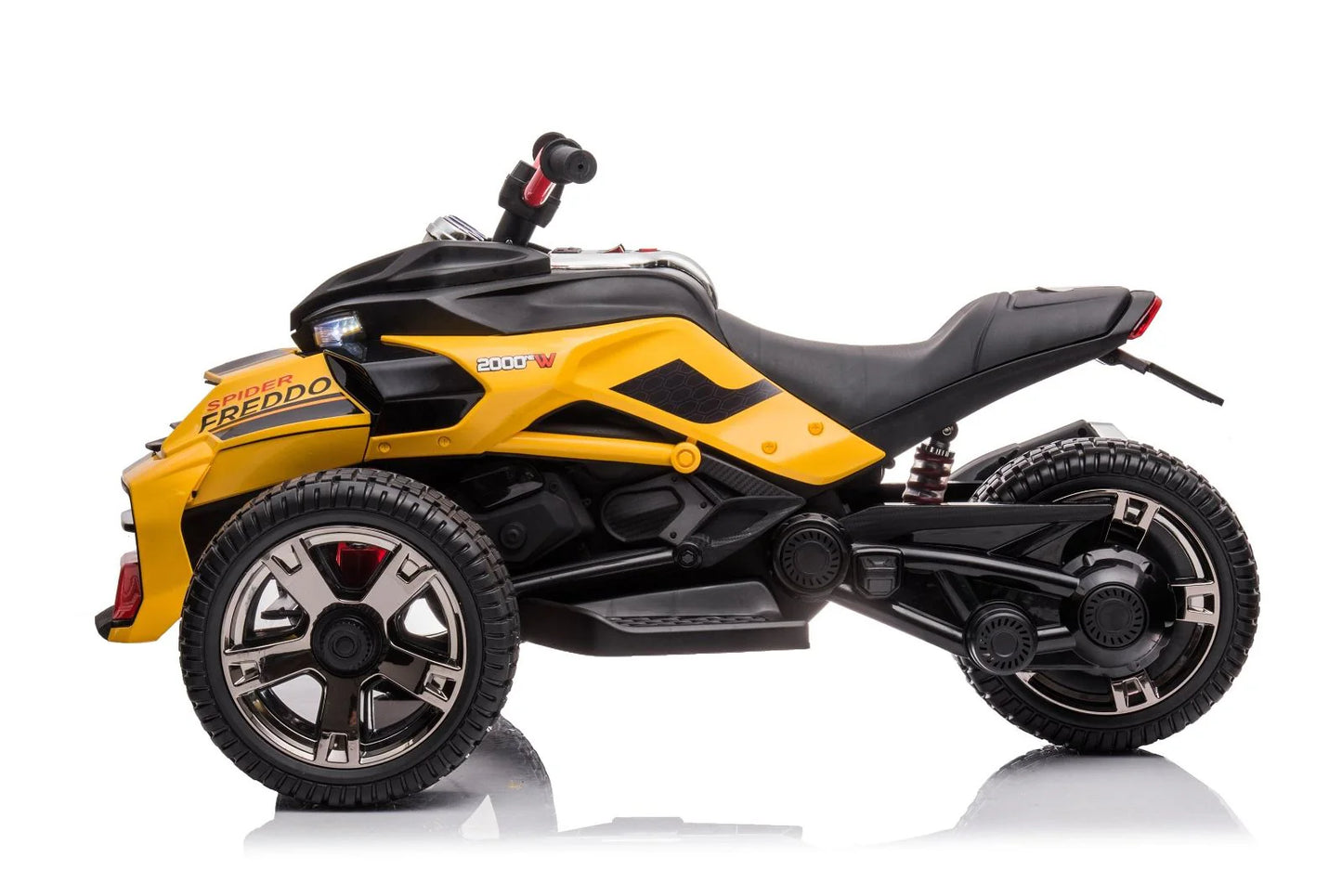 24V Spider 2 Seater Ride-On 3 Wheel Motorcycle