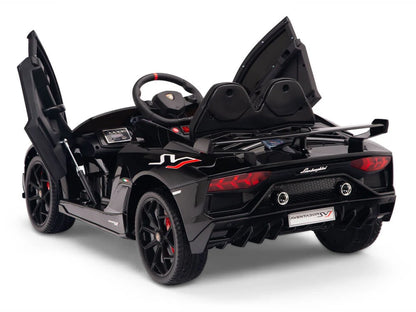 KIDS Ride on 12V LAMBORGHINI AVENTADOR ELECTRIC CAR WITH REMOTE CONTROL