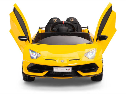 KIDS Ride on 12V LAMBORGHINI AVENTADOR ELECTRIC CAR WITH REMOTE CONTROL