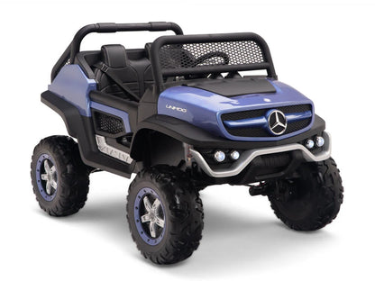 KIDS Ride on BIG MERCEDEZ BENZ UNIMOG 24V ELECTRIC CAR WITH REMOTE CONTROL