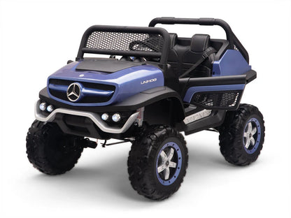 KIDS Ride on BIG MERCEDEZ BENZ UNIMOG 24V ELECTRIC CAR WITH REMOTE CONTROL