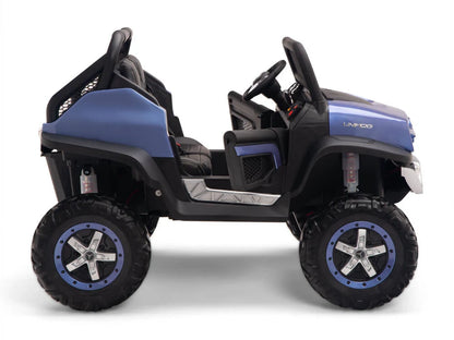 KIDS Ride on BIG MERCEDEZ BENZ UNIMOG 24V ELECTRIC CAR WITH REMOTE CONTROL