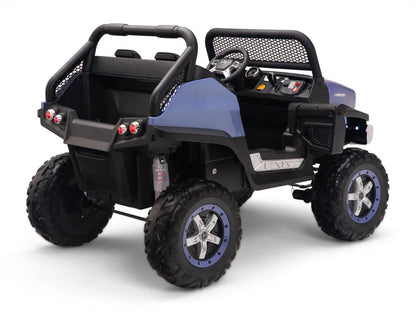 KIDS Ride on BIG MERCEDEZ BENZ UNIMOG 24V ELECTRIC CAR WITH REMOTE CONTROL