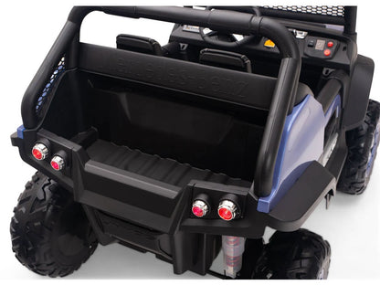 KIDS Ride on BIG MERCEDEZ BENZ UNIMOG 24V ELECTRIC CAR WITH REMOTE CONTROL