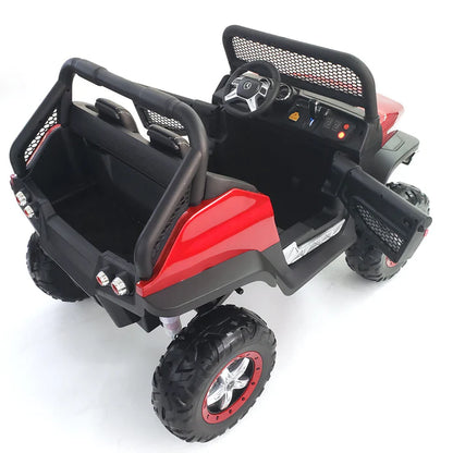 KIDS Ride on BIG MERCEDEZ BENZ UNIMOG 24V ELECTRIC CAR WITH REMOTE CONTROL