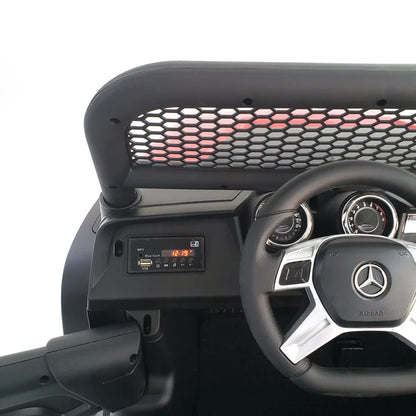 KIDS Ride on BIG MERCEDEZ BENZ UNIMOG 24V ELECTRIC CAR WITH REMOTE CONTROL