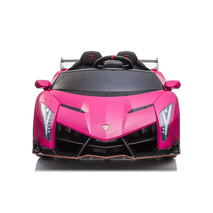 24V 4x4 LAMBORGHINI VENENO 2 SEATER RIDE ON CAR WITH REMOTE CONTROL