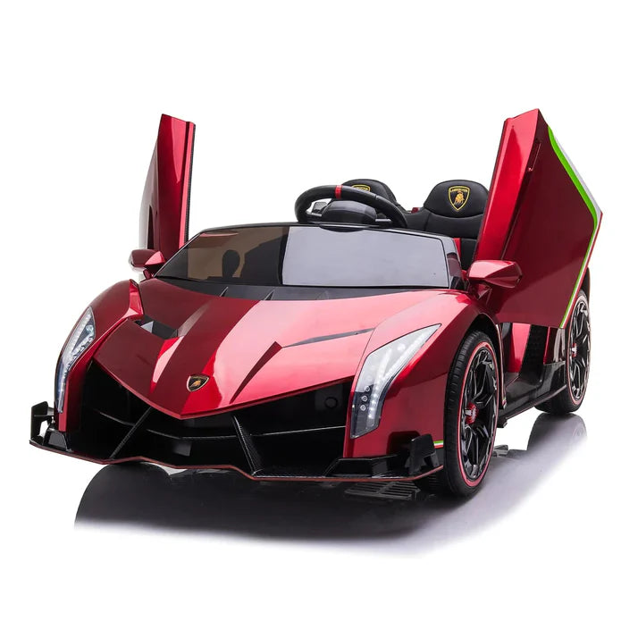 24V 4x4 LAMBORGHINI VENENO 2 SEATER RIDE ON CAR WITH REMOTE CONTROL