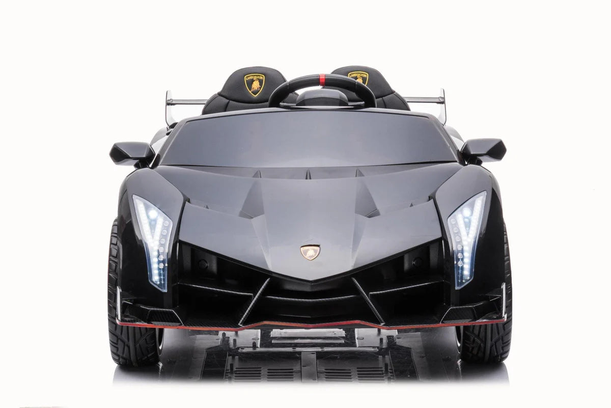 24V 4x4 LAMBORGHINI VENENO 2 SEATER RIDE ON CAR WITH REMOTE CONTROL