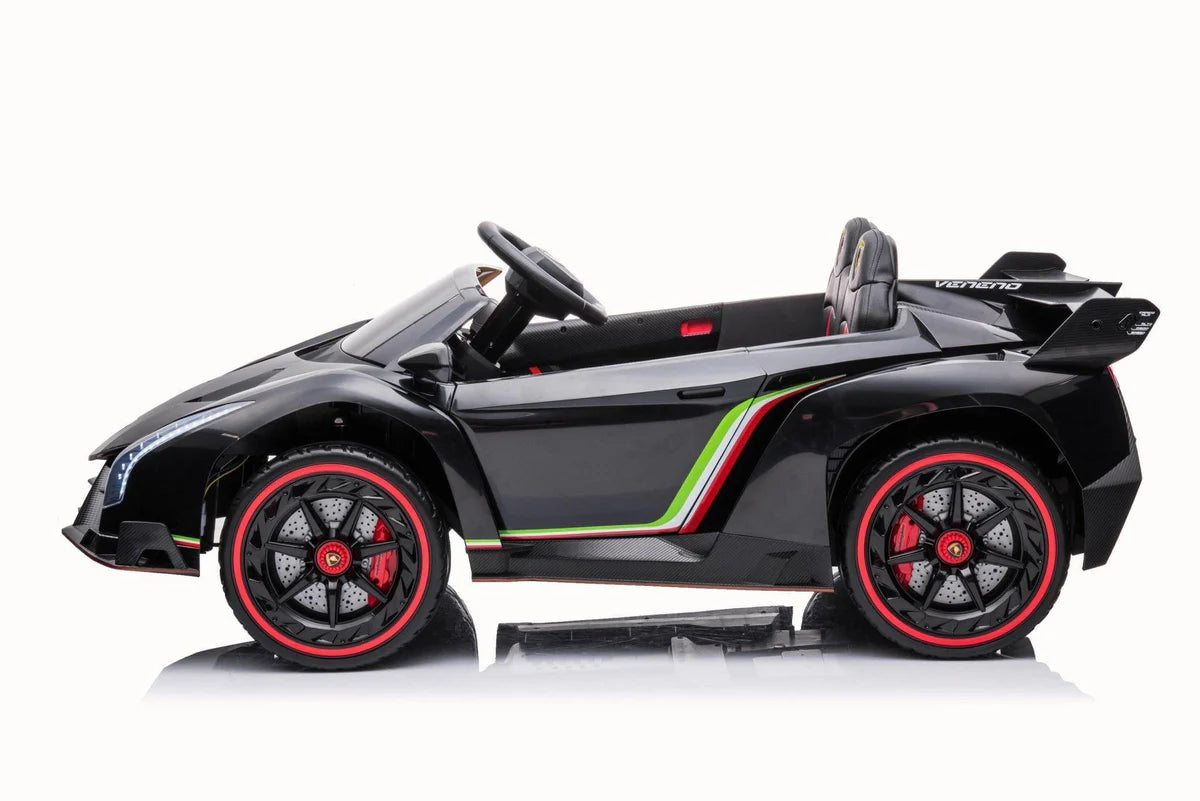 24V 4x4 LAMBORGHINI VENENO 2 SEATER RIDE ON CAR WITH REMOTE CONTROL