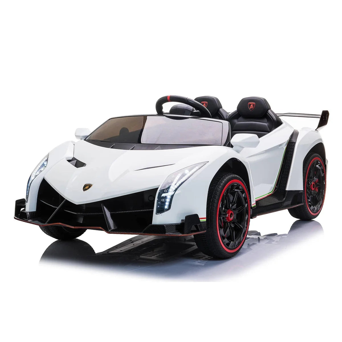 24V 4x4 LAMBORGHINI VENENO 2 SEATER RIDE ON CAR WITH REMOTE CONTROL