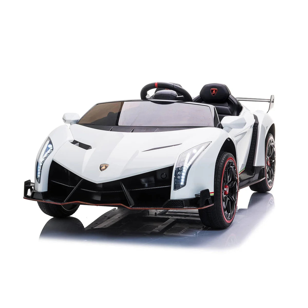 24V 4x4 LAMBORGHINI VENENO 2 SEATER RIDE ON CAR WITH REMOTE CONTROL