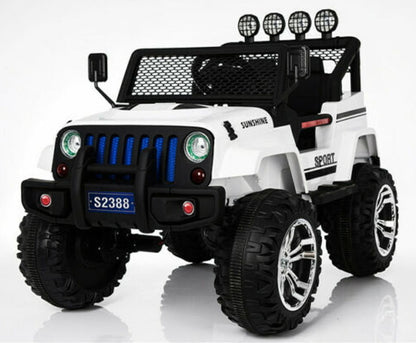 KIDS Ride on 12V ELECTRIC CAR SUNSHINE JEEP WITH REMOTE CONTROL