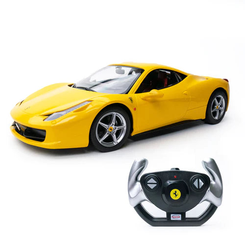 R/C CAR FERRARI 458 ITALIA 1:14 SCALE WITH REMOTE CONTROL