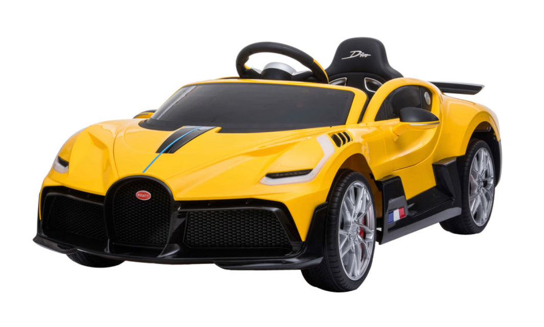 KIDS Ride on 12V DIVO BUGATTI ELECTRIC CAR WITH REMOTE CONTROL