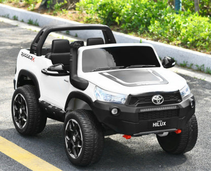 KIDS Ride on TOYOTA HILUX ELECTRIC CARS 24V WITH REMOTE CONTROL