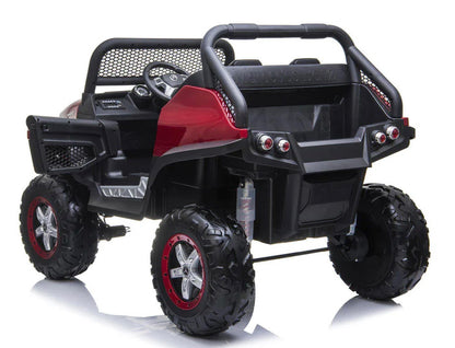 KIDS Ride on BIG MERCEDEZ BENZ UNIMOG 24V ELECTRIC CAR WITH REMOTE CONTROL