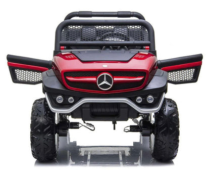 KIDS Ride on BIG MERCEDEZ BENZ UNIMOG 24V ELECTRIC CAR WITH REMOTE CONTROL