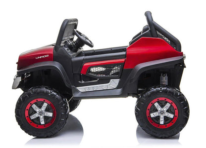 KIDS Ride on BIG MERCEDEZ BENZ UNIMOG 24V ELECTRIC CAR WITH REMOTE CONTROL