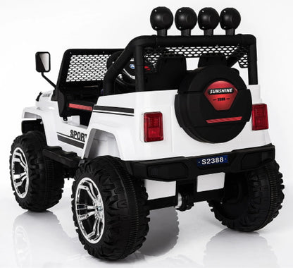 KIDS Ride on 12V ELECTRIC CAR SUNSHINE JEEP WITH REMOTE CONTROL